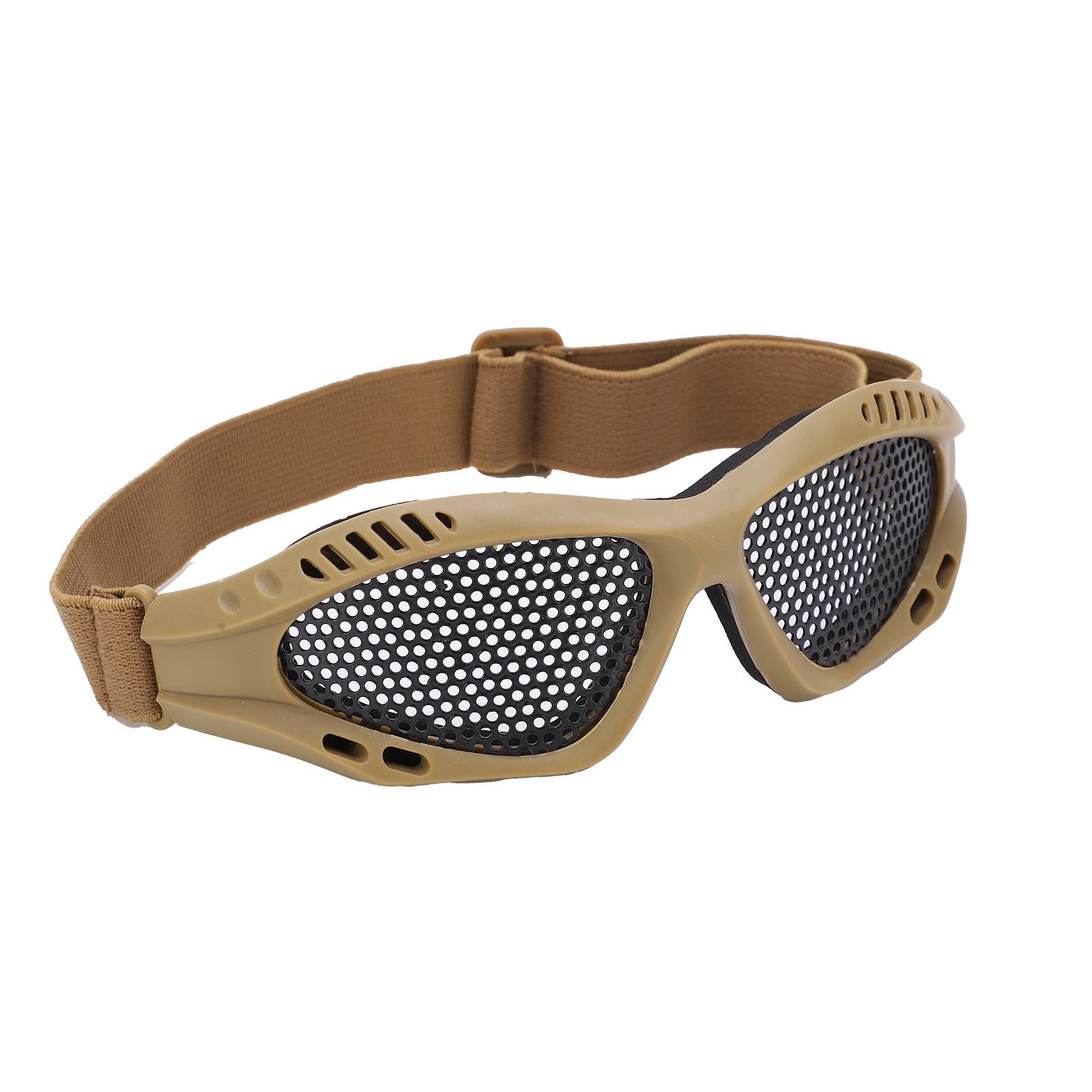 Mesh Safety Glasses Impact Resistant High Toughness Breathable Protective Goggles for Shooting