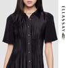 ELLASSAY Women's Pleated Midi Dress