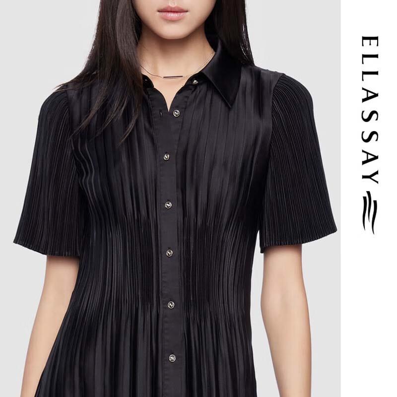 ELLASSAY Women's Pleated Midi Dress