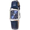 Citizen Q&Q Analog Waterproof Watch Leather Strap QA69-305 Women's Navy