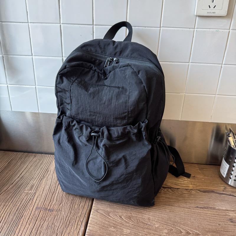 New outdoor ultra-light nylon backpack female literary college student schoolbag versatile leisure travel backpack