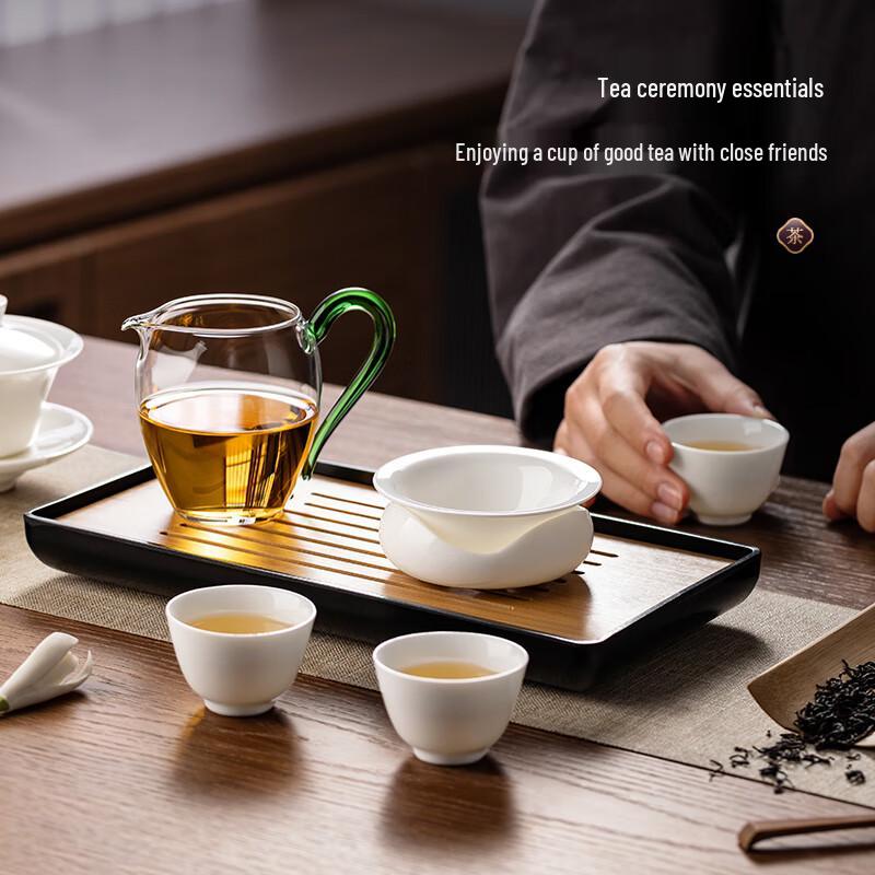 TEAHUE Ceramic Tea Strainer Set