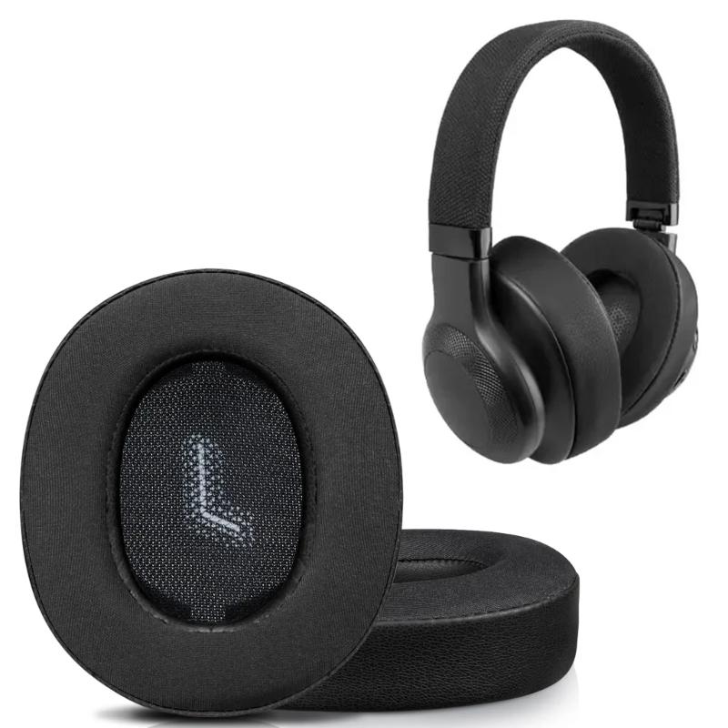 Soft Sponge Replacement Ear Cushions for E55BT Gaming Headset Enhances Comfort Durability Easy Installation