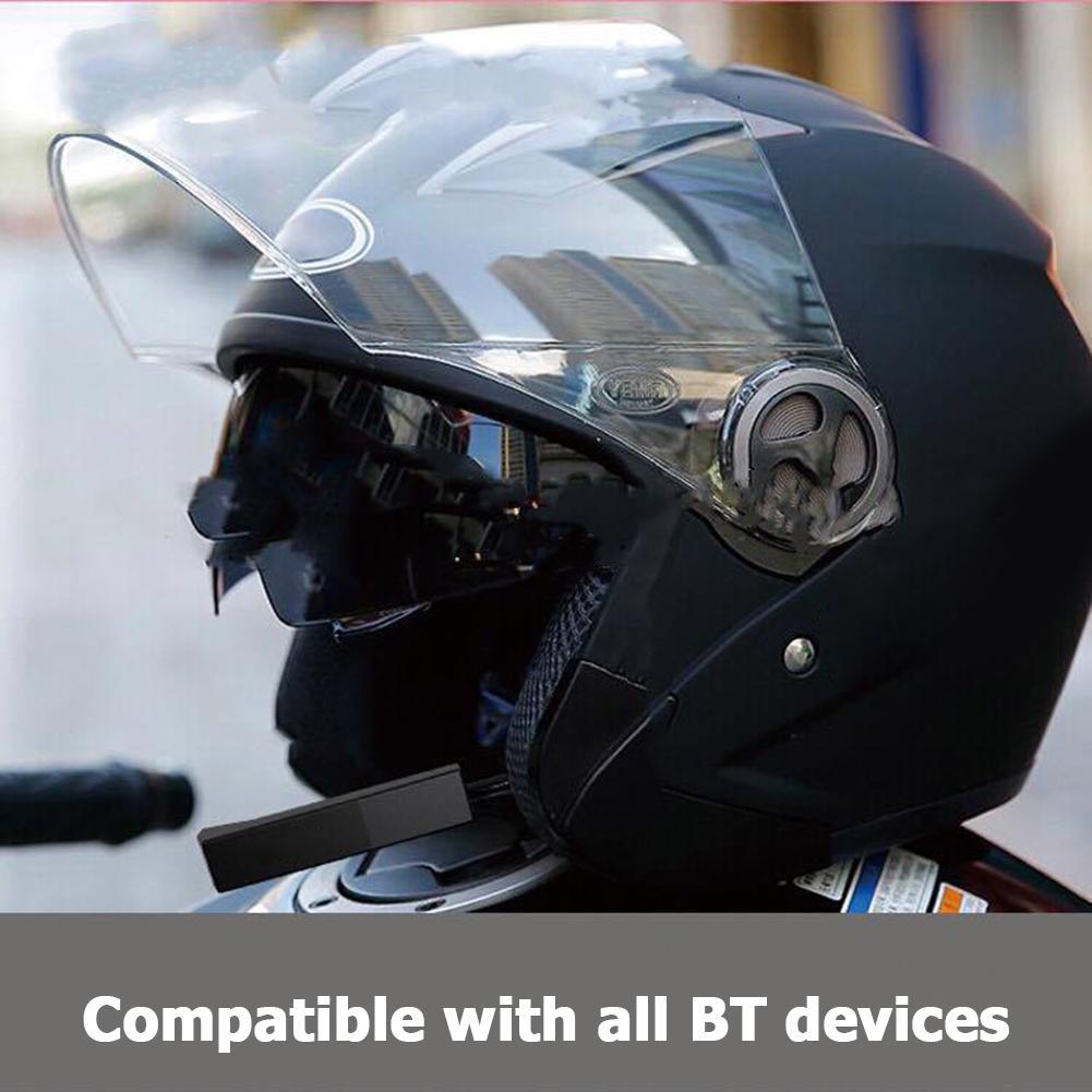 Cuffie Bluetooth 5.0 Per Casco Moto – Vivavoce Impermeabile IP67, Batteria 2000mAh, 120h Di Riproduzione