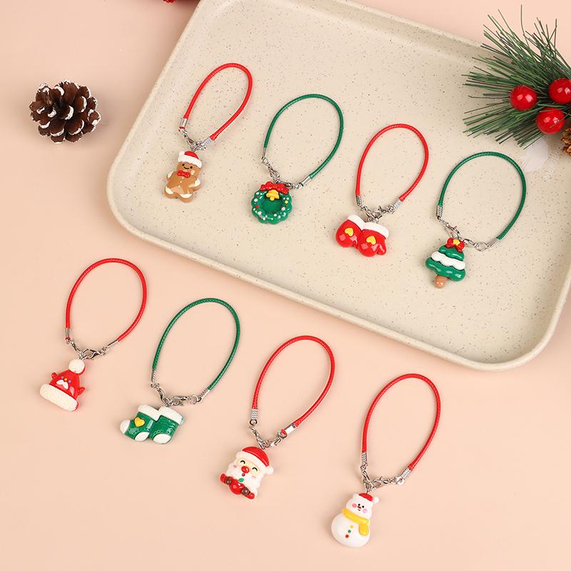 1/12 Dollhouse Mini Christmas Tree Pendant Dollhouse Xmas Scene Hanging Decoration Dolls House Accessories Pretend Play Toys