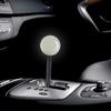 HiSport Luminous Shifter Knob Glow Light Round Ball Shift Knob Universal 5 6 Speed With 3 Adapters For Manual Car M 8 * 1.25, M 10 * 1.25, M 10 *