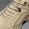 Oulylan New Anti-Slip Versatile Trendy Footwear For Motorcycle Men's Shoes Breathable Work Boots Casual Style Thick Sole