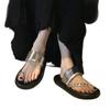Internet Celebrity Cool Slippers Fairy Summer Wear Ins Tide 2025 New Fashion Out Explosion Platform Beach Shoes