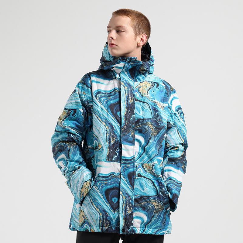 Men's Waterproof Ski Suit: Windproof Snowboard Jacket & Pants Set