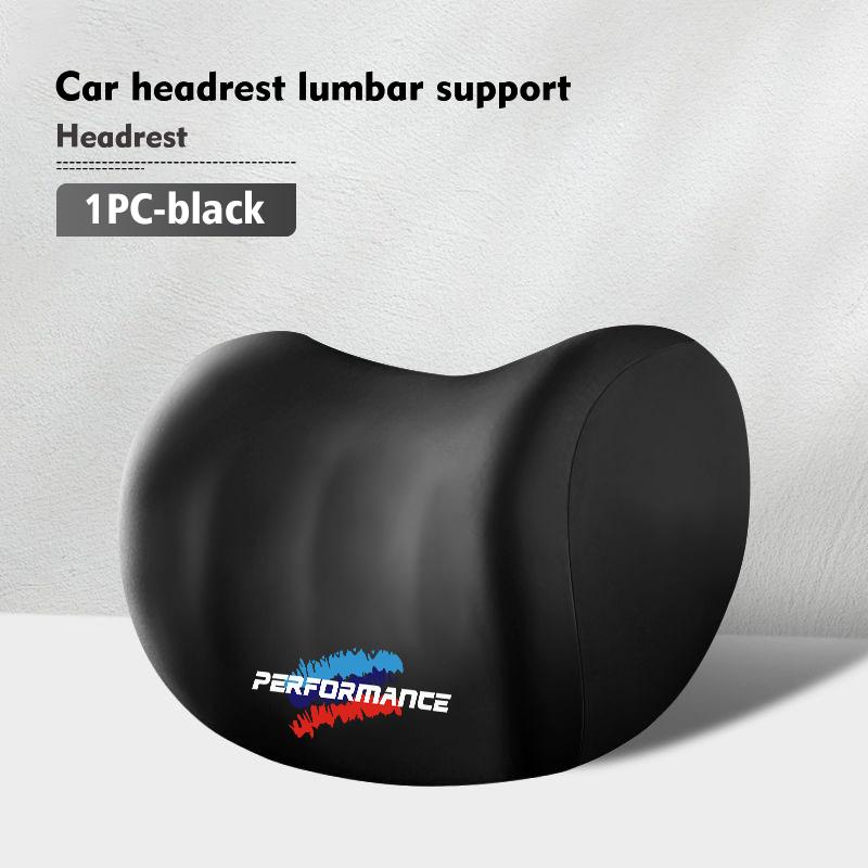 

Memory Foam Car Logo Seat Headrest Lumbar Support Neck Cushion Accessories For BMW X1 X3 X4 X5 X7 G20 G38 F20 F39 F48 E46 E60