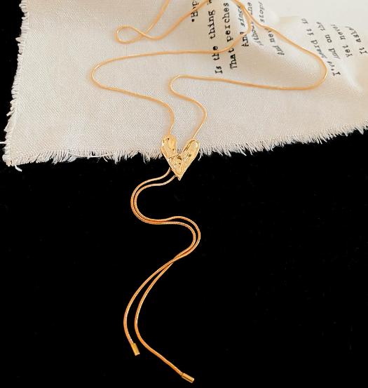 Heart Pendant Necklace Ring Earrings Set Elegant Jewelry Wholesale