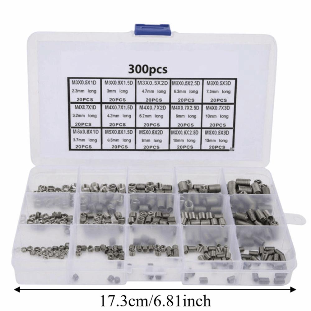 M3-M5 Combination Wire Thread Inserts High Strength Thread Protection Inserts  Thread Repair