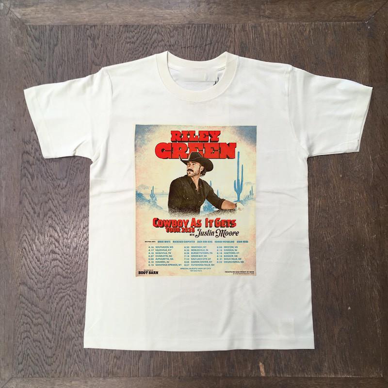 RILEY GREEN COWBOY AS IT GETS TOUR  T Shirt Full Size S-5XL Unisex T-Shirt M