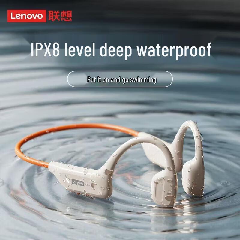 Lenovo Waterproof Bone Conduction Sports Headphones
