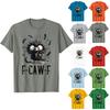 Funny F Caw F Chicken Rooster Cawing F-Caw-F Saying Pun T-Shirt