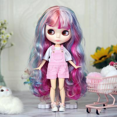 ICY DBS Blyth Doll 1/6 Anime Doll eklem gövdesi beyaz Cilt parlak yüz Giysiler, ayakkabılar ve ellerle Özel Kombinasyon 30cm BJD OYUNCAK