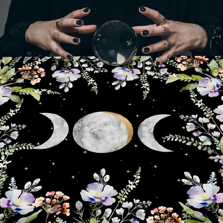 Deluxe Velvets Zodiacs Tarots Cloth Astrology Oracles Board Game Card Mats for Card Enthusiasts