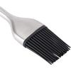 Basting Brush, Grilling BBQ Baking, Pastry and Oil, 8 Inch Stainless Steel Handle Brushes with Back Up Silicone Brush Heads for Kitchen Cooking &