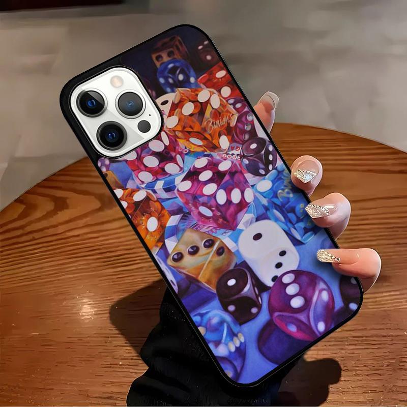

Lucky Dice Phone Case For iPhone 17 Air 16 15 14 13 12 11 Pro Max Max Plus Bumper Case Cover iPhone 14pro