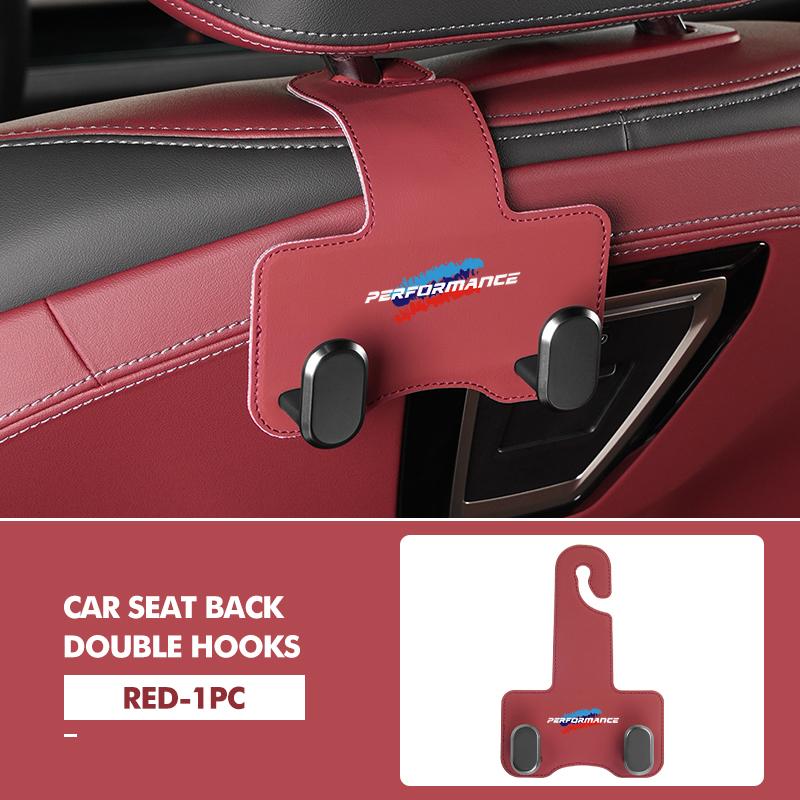 

For BMW Car Headrest Rear Seat Hanging Dual Hook Load-Bearing Storage Hook 1 3 5 Series X1 X3 X4 X5 X7 G20 G38 F20 F39 F48 E46