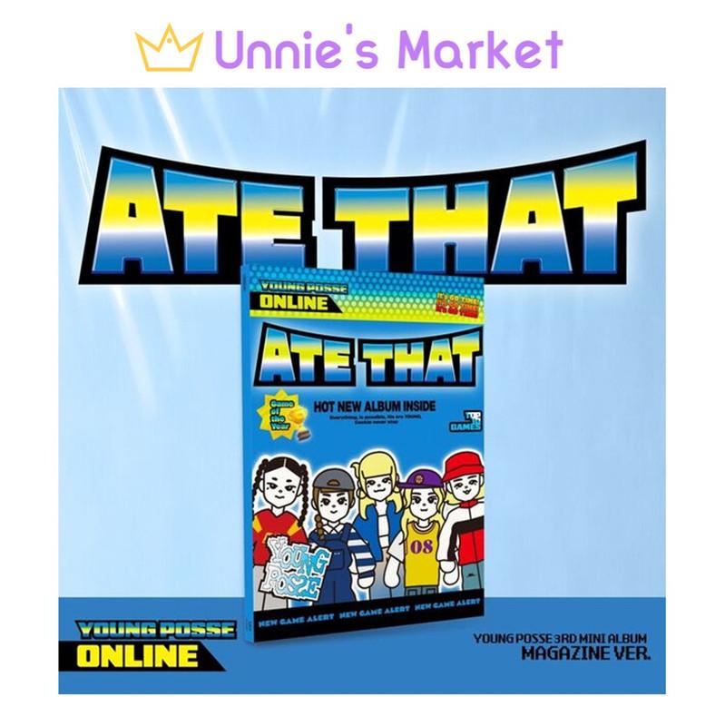 [Pre-order] YOUNG POSSE[ATE THAT] EP Album (Magazine Ver.) + Free Gift