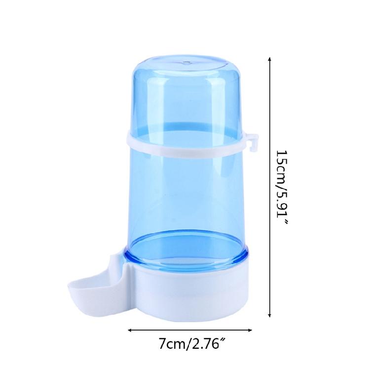 2 Pack Bird Water Dispenser for Cage Parakeet Feeder and Drinker Set for Parrot