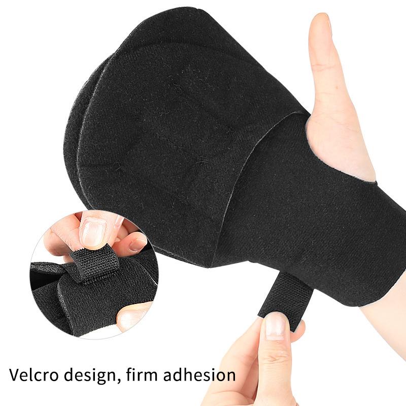 3D Built-in Finger Separator Hand Brace Orthopedic Pad for Contracture Relief Support for Stroke Paralysis Patients Home Therapy