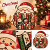 2D Christmas Decoration Book Desktop Ornament for Holiday Tabletop Display