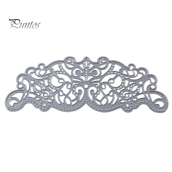 

Цветочный край Металлические штампы для резки DIY Скрапбукинг Альбомные открытки Тиснение Трафарет