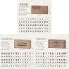 Retro Typewriter Style Number And Letter Seal Set For Diy Paper Art