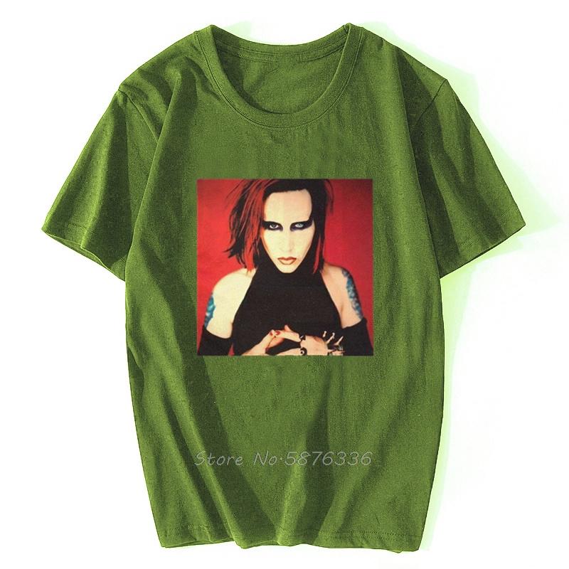 Extra Large Marilyn Unisexson Band Rock Roll Tee Shirts for Unisex Unique Short Sleeve Crewneck Graphic Tshirt Male Cheap Apparel