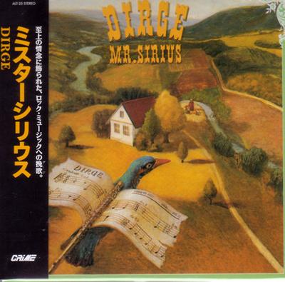 CD MR. SIRIUS - Dirge ALT25 Lautsprecher 2006 Japan Rock Gebraucht