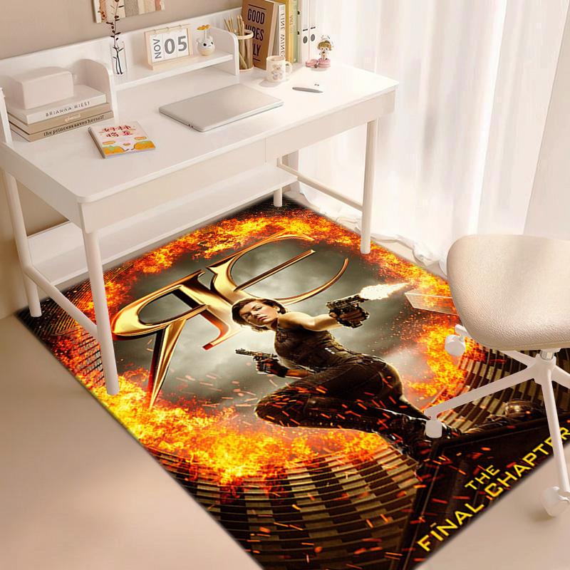 Sci-Fi game Resident Evil, Umbrella Corporation, soft carpet, home living room, office chair pad, door mat, door mat carpet U9