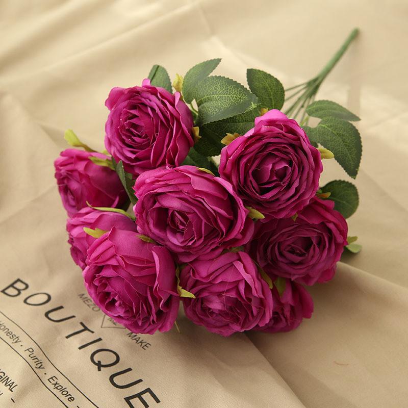 Highend Silk Rose Flower Decor For Wedding Home Photography And Outdoor Arrangements