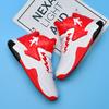 Estate punto rosso autunno generale high-top taglia media traspirante outlet ordinario spesso ammortizzazione colla scarpe sportive