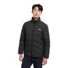 Li Ning Mens Fitness Series Stand Collar Zipper Logo Long Sleeve Down Jacket Men outerwear Black AYMU563-1