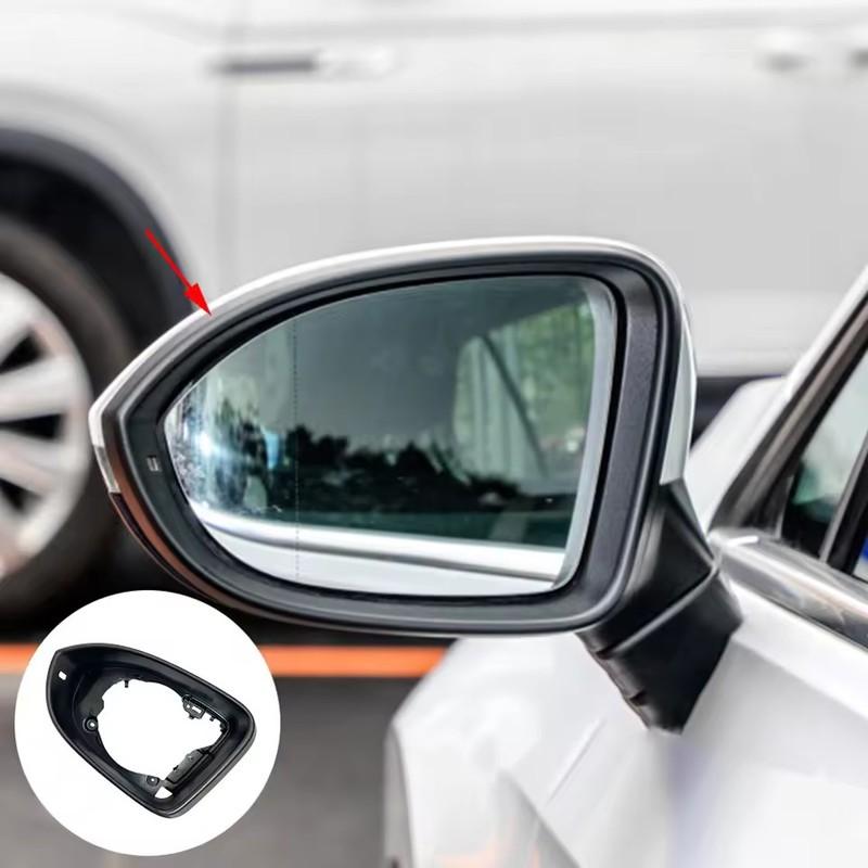 For VW Golf 8 MK8 - 5H0857601 5H0857602 1x Car Rearview Side Mirror Frame Cover Case Shell Vehicle Accessories Vehicle