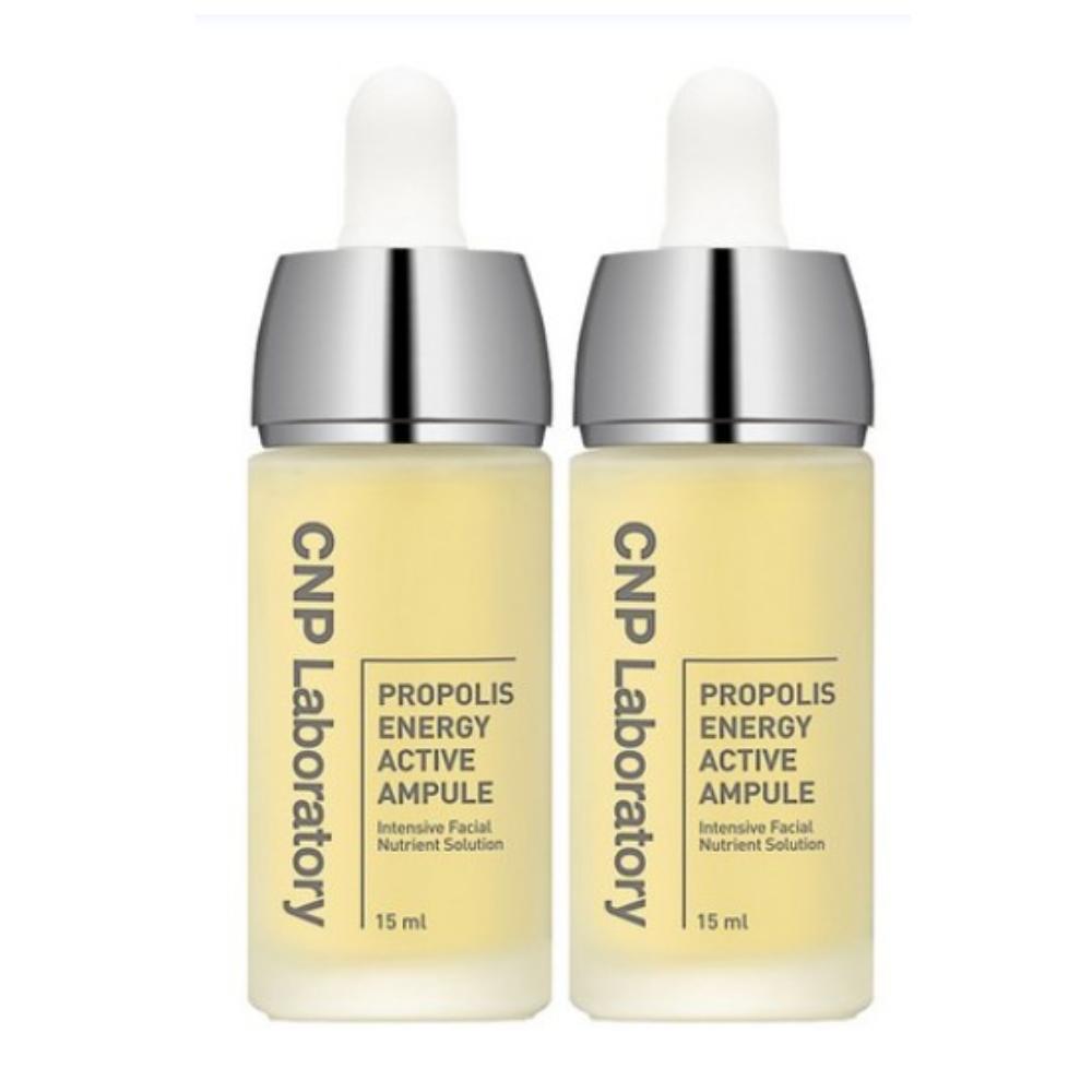 CNP Laboratory Propolis Energy Active Ampoule Intensive Hydrating & Nourishing Serum 15ml (2 Pack)