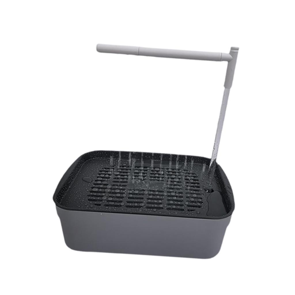 Automatic Bird Bathtub with Running Water USB Electric Bird Shower Box for Lovebird Ferret Cockatiel Bird Supplies