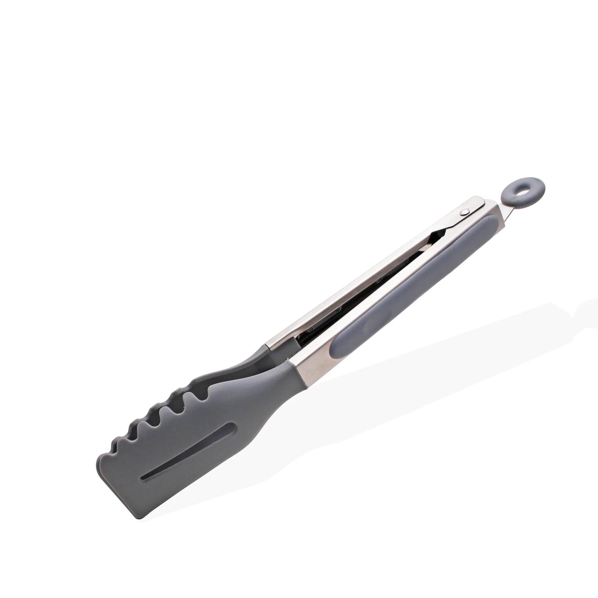 

Food Tongs Creative Non-slip BBQ Grilling Tongs Salad Bread Cooking Clip Clamp Serving Utensils Tongs Kitchen Accessories