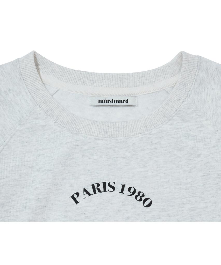 MARDMARD Precious Raglan Sweat-Light Grey