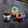 Anello Tattile per Pneumatico Anello a Cricchetto Meccanico Fidget Giocattoli EDC Lega di Alluminio Punta delle Dita Metallo Giocattoli Pneumatici Spinner Antistress Giocattoli Fidget