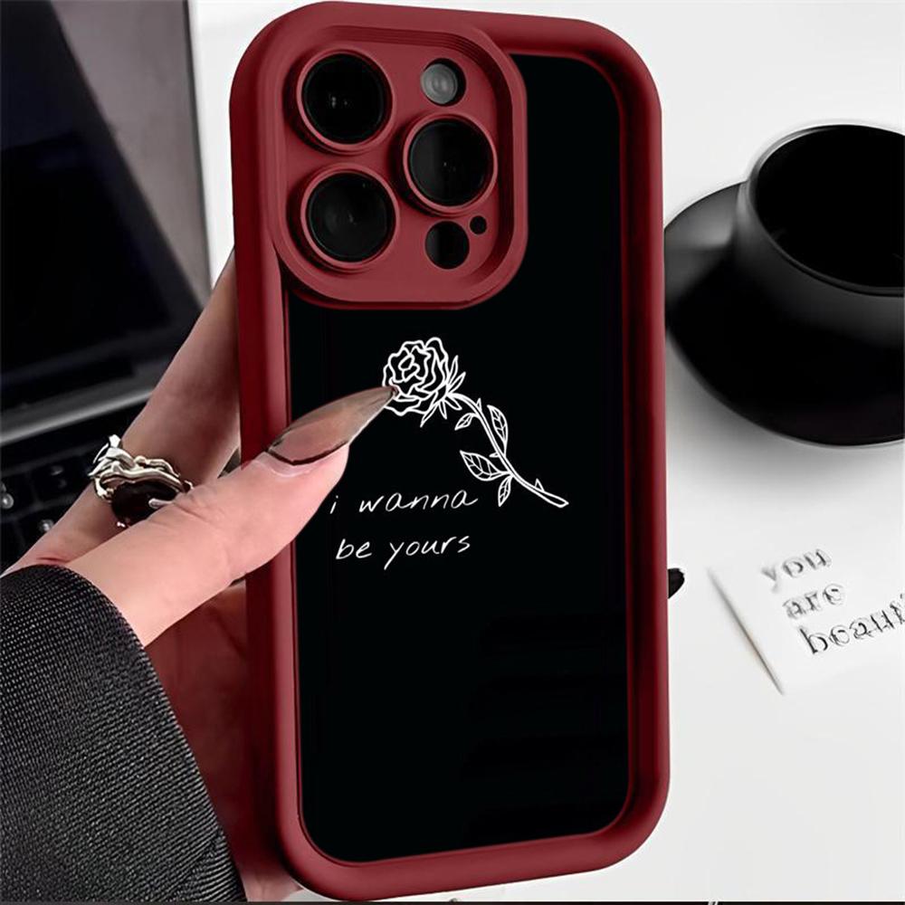 Ae79 Femme Framed Black Art Protective Phone Cases for Xiaomi Poco X5 M6 Redmi Note 13 12 11 Pro 13C 12C A3 9 10 12S Angel Eyes TPU Back Cover