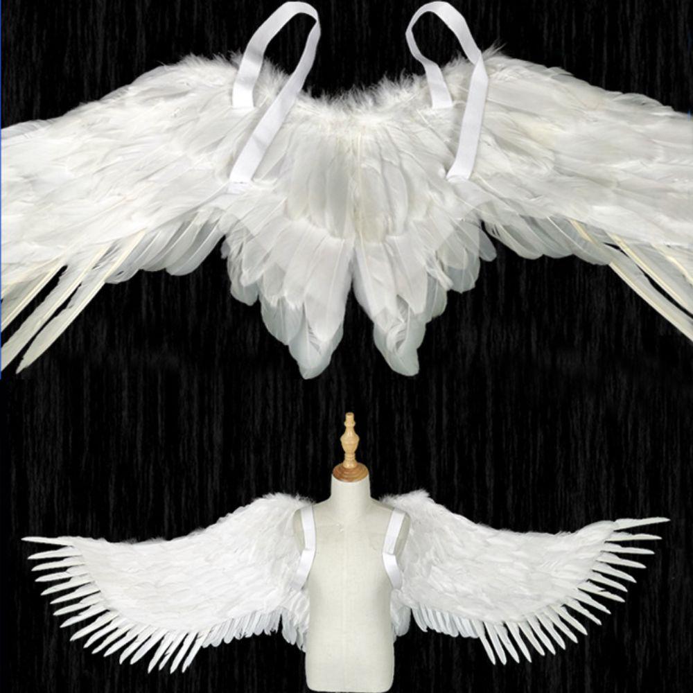 High Quaity Lightweight Angel Wings Foldable Realistic Black Devil Wings Unisex Cosplay Accessories