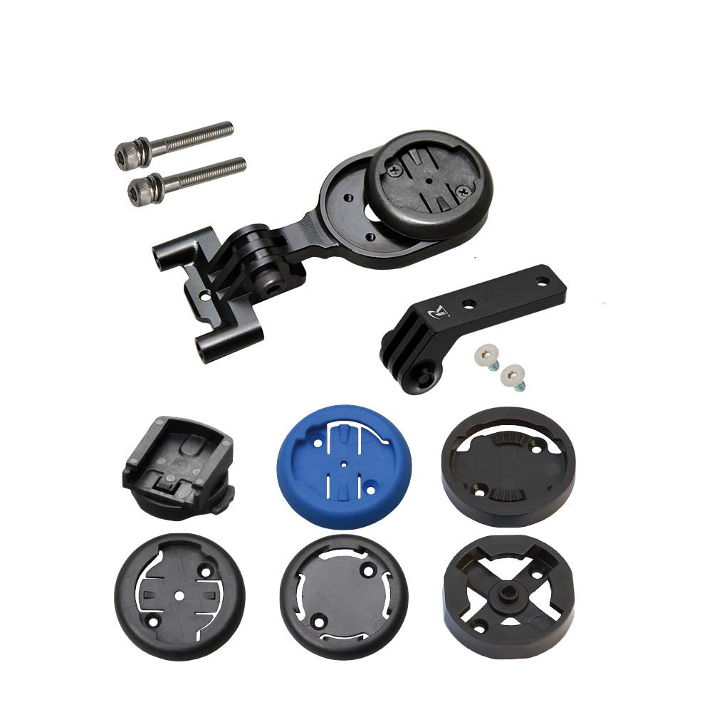 ZIPP SL Sprint Stem Type Combo Mount with 10 Compatible with and Polar [RecMount] (Compatible Brands) - Garmin, Cateye, Pioneer, Lezyne, Wahoo,