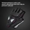 1 Pair Breathable Cycling Gloves Silicone Half Finger Mittens Fitness Gloves  Bodybuilding