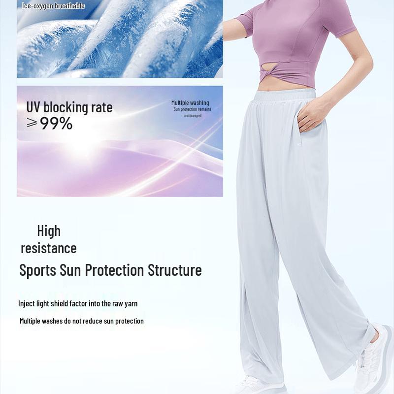 VVC Women's Sun Protection Wide-Leg Pants