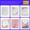 Pre-Wedding Planner Spiral Notebook with Floral Cover