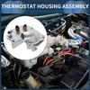 X Autohaux Engine Coolant Thermostat Housing Assembly Fit for Ford Explorer 4.0L 1997-2001