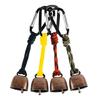 Bear Bells Outdoor Metal Pendant Keychains Camping Hiking Bear Protections Loud Cowbell For Outdoor Activity